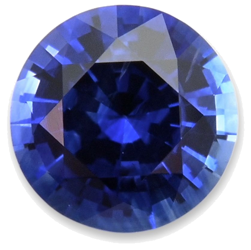 0.68 carat BLUE Round Safyras (1)