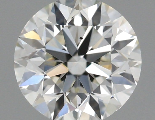 0.61 carat J-VS2 Very Good cut Natūralus Round Deimantas (1)