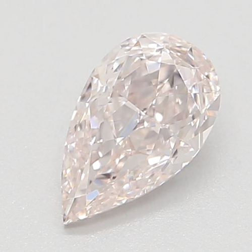 0.32 carat Very Light Pink-IF Natūralus Pear Deimantas (1)