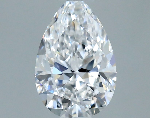 0.4 carat D-VVS1 Natūralus Pear Deimantas (1)