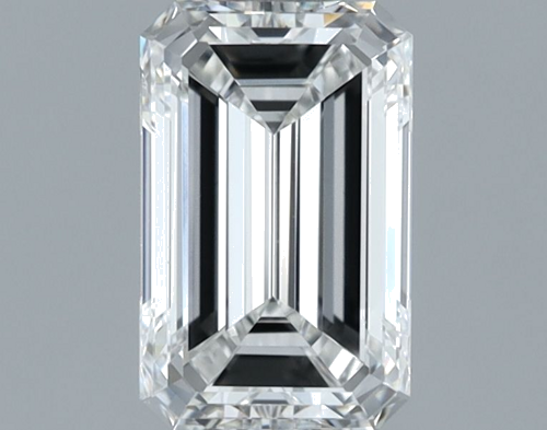 1.0 carat F-VVS2 Natūralus Emerald Deimantas (1)