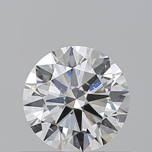 0.5 carat F-SI2 Excellent cut Natūralus Round Deimantas (1)