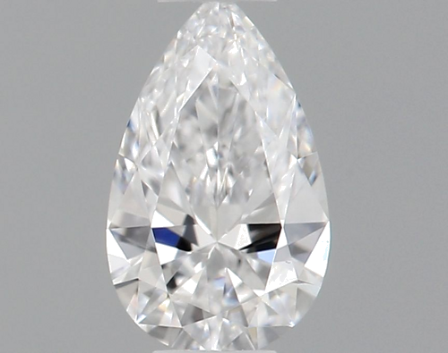 0.24 carat D-VVS1 Natūralus Pear Deimantas (1)