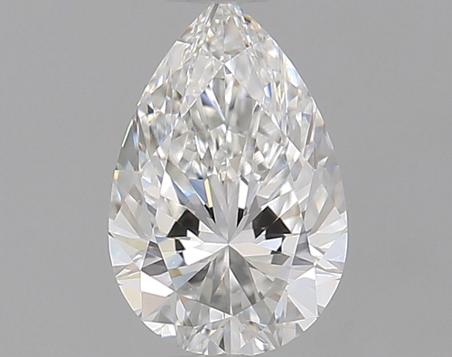0.55 carat F-VS1 Natūralus Pear Deimantas (1)