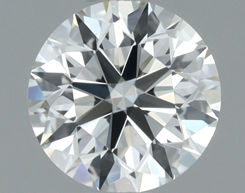 0.59 carat J-VVS2 Excellent cut Natūralus Round Deimantas (1)