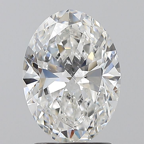 1.7 carat G-SI2 Natūralus Oval Deimantas (1)