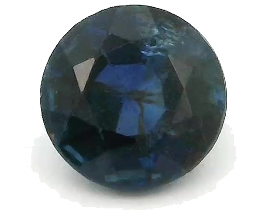0.53 carat BLUE Round Safyras (1)