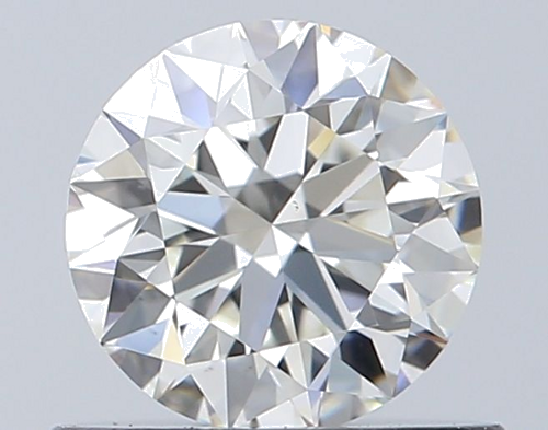 0.59 carat I-VS1 Excellent cut Natūralus Round Deimantas (1)
