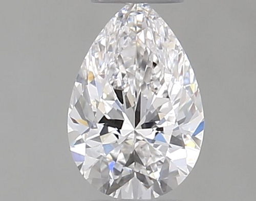 0.31 carat E-IF Natūralus Pear Deimantas (1)