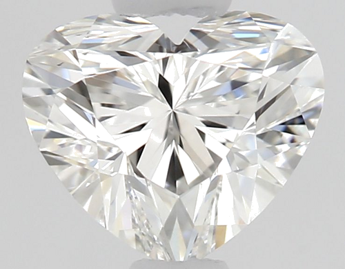 0.51 carat F-VS2 Natūralus Heart Deimantas (1)