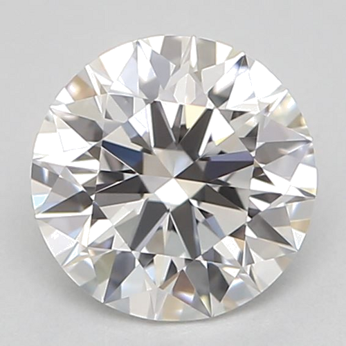 0.59 carat F-VVS1 Excellent cut Natūralus Round Deimantas (1)