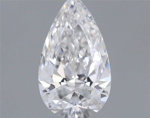 0.51 carat D-VS1 Natūralus Pear Deimantas (1)