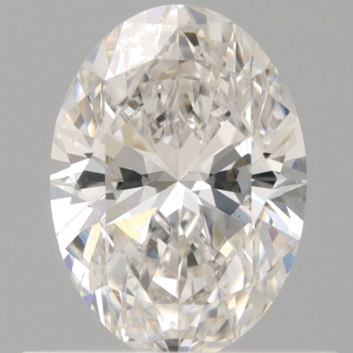 0.6 carat G-SI1 Natūralus Oval Deimantas (1)