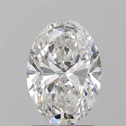 1.71 carat F-SI1 Natūralus Oval Deimantas (1)