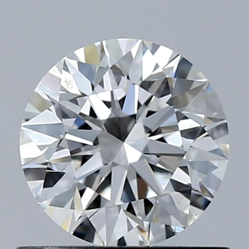 0.72 carat G-SI1 Excellent cut Natūralus Round Deimantas (1)