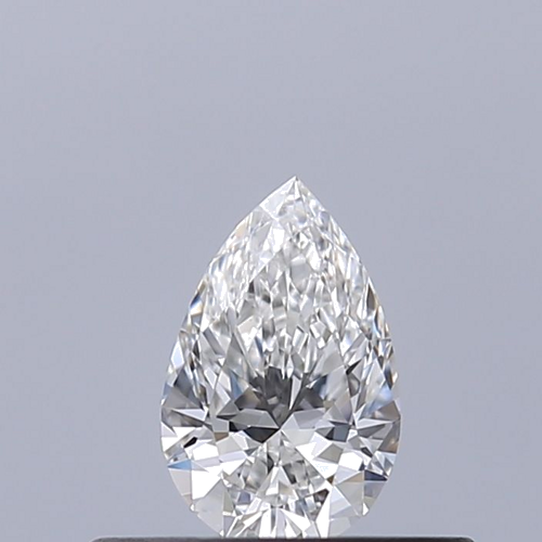 0.24 carat E-VVS2 Natūralus Pear Deimantas (1)