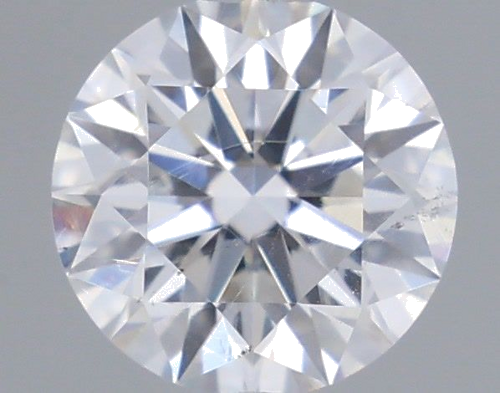 0.34 carat D-SI2 Very Good cut Natūralus Round Deimantas (1)