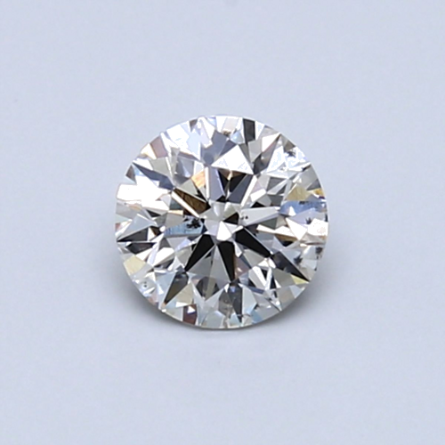 0.5 carat I-SI1 Very Good cut Natūralus Round Deimantas (1)