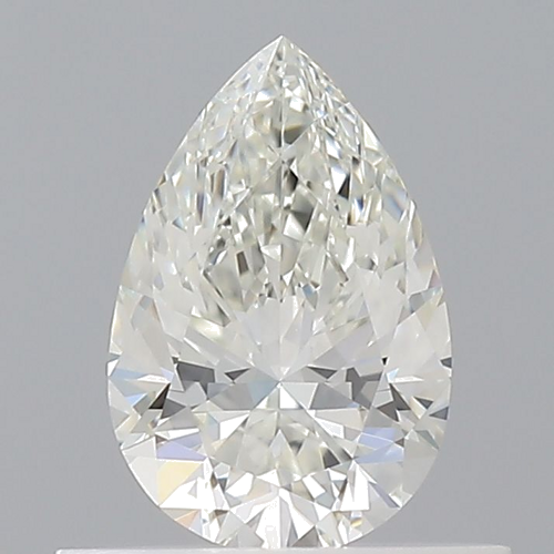 0.5 carat I-VS1 Natūralus Pear Deimantas (1)