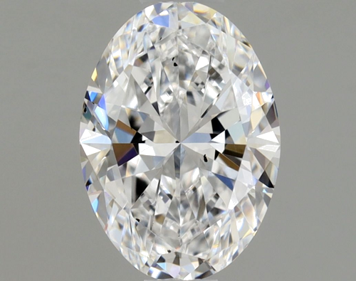 0.7 carat D-SI2 Natūralus Oval Deimantas (1)