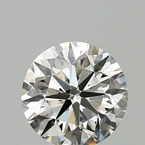 0.5 carat I-SI1 Very Good cut Natūralus Round Deimantas (1)