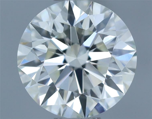 0.41 carat K-VVS2 Excellent cut Natūralus Round Deimantas (1)