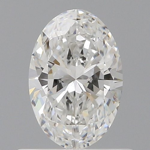 0.57 carat F-VVS1 Natūralus Oval Deimantas (1)