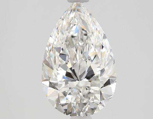 1.41 carat E-VS2 Natūralus Pear Deimantas (1)