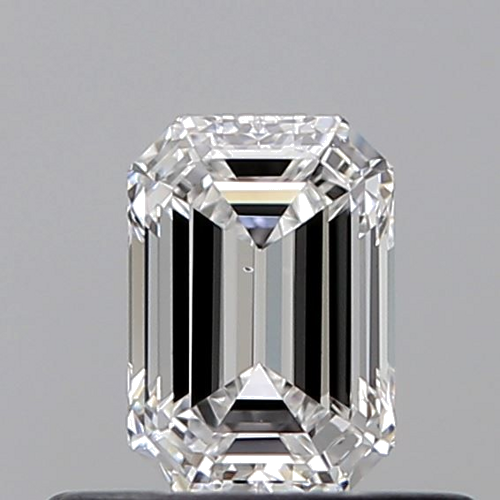 0.46 carat E-VS2 Natūralus Emerald Deimantas (1)