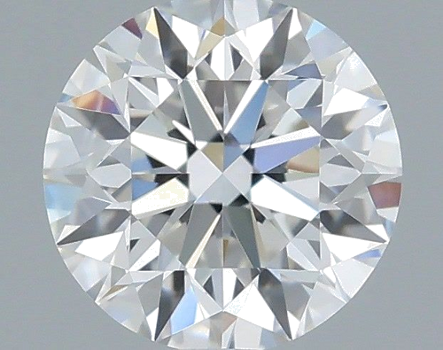 0.56 carat F-VVS2 Excellent cut Natūralus Round Deimantas (1)