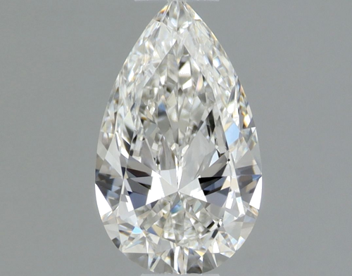 0.38 carat F-VVS1 Natūralus Pear Deimantas (1)