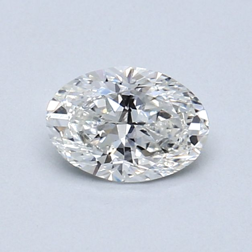 0.51 carat G-SI1 Natūralus Oval Deimantas (1)
