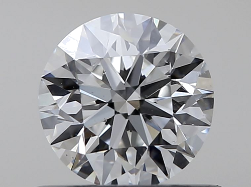 0.5 carat F-SI1 Excellent cut Natūralus Round Deimantas (1)