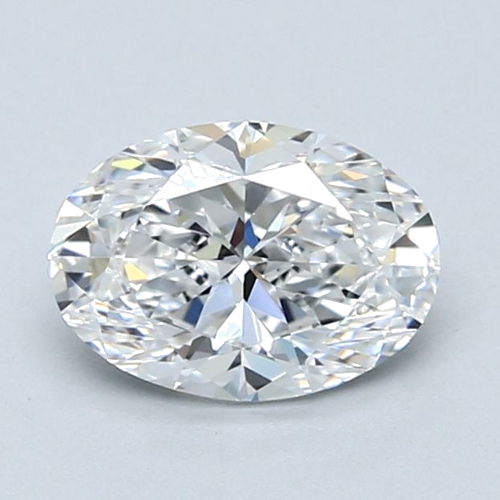 1.3 carat E-VS1 Natūralus Oval Deimantas (1)