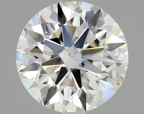 1.32 carat I-SI2 Excellent cut Natūralus Round Deimantas (1)