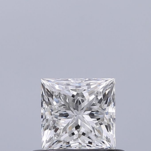 0.5 carat E-VVS2 Natūralus Princess Deimantas (1)