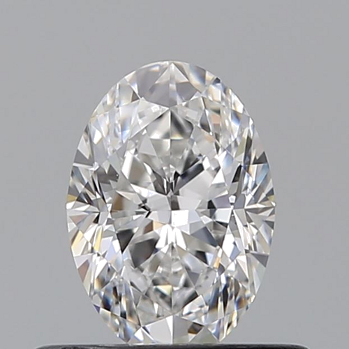 0.5 carat E-VS2 Natūralus Oval Deimantas (1)
