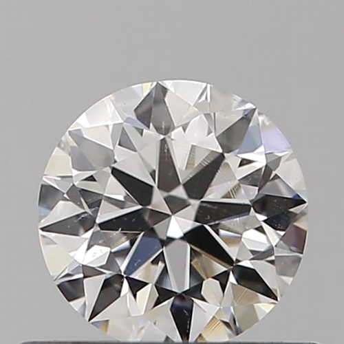 0.42 carat F-SI2 Excellent cut Natūralus Round Deimantas (1)