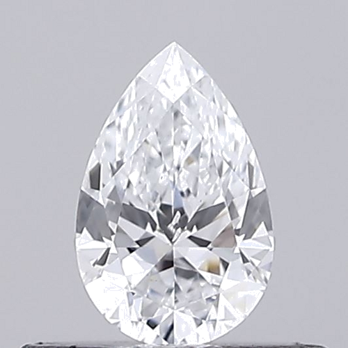 0.3 carat D-SI2 Natūralus Pear Deimantas (1)