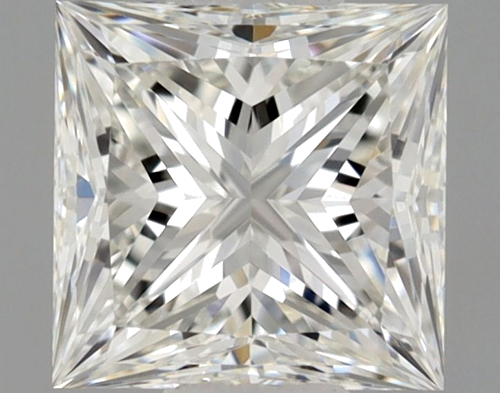 0.51 carat G-VVS1 Natūralus Princess Deimantas (1)