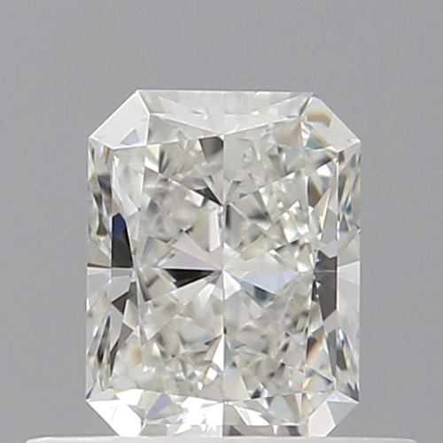 0.51 carat H-VVS1 Natūralus Radiant Deimantas (1)
