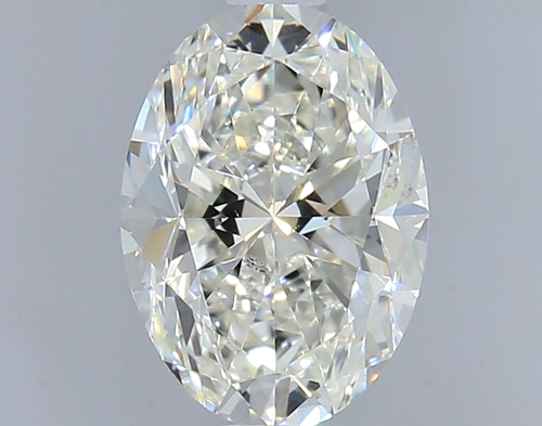 0.9 carat I-SI1 Natūralus Oval Deimantas (1)