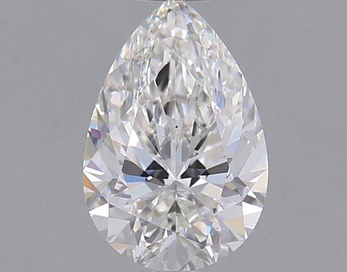 0.74 carat G-VS2 Natūralus Pear Deimantas (1)