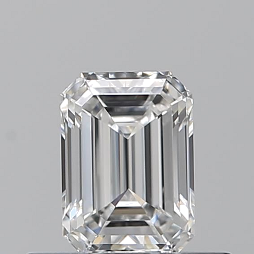 0.5 carat F-VVS2 Natūralus Emerald Deimantas (1)