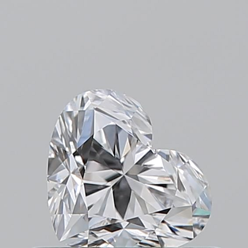 0.51 carat D-VS1 Natūralus Heart Deimantas (1)