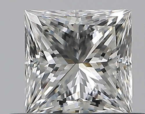 0.45 carat G-VS2 Natūralus Princess Deimantas (1)