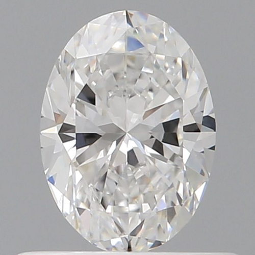 0.5 carat E-VVS2 Natūralus Oval Deimantas (1)