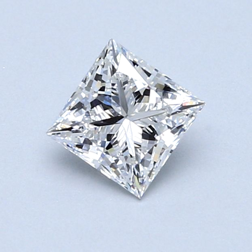 0.73 carat E-VS1 Natūralus Princess Deimantas (1)