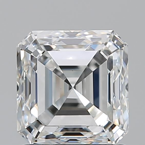 1.5 carat F-VS1 Natūralus Asscher Deimantas (1)