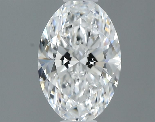 0.42 carat D-VVS1 Natūralus Oval Deimantas (1)